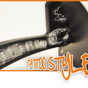 Tattoo Curved Dark Black